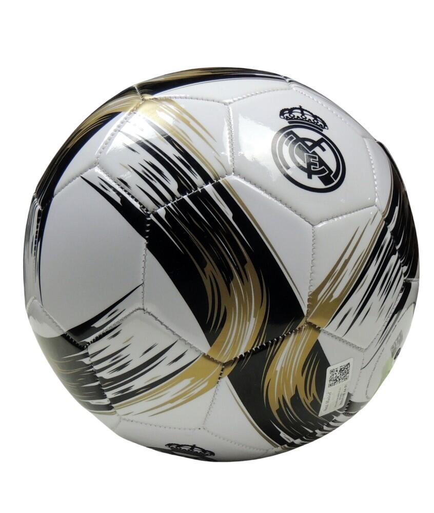 Bola de futebol oficial do Real Madrid com escudo preto 5/5