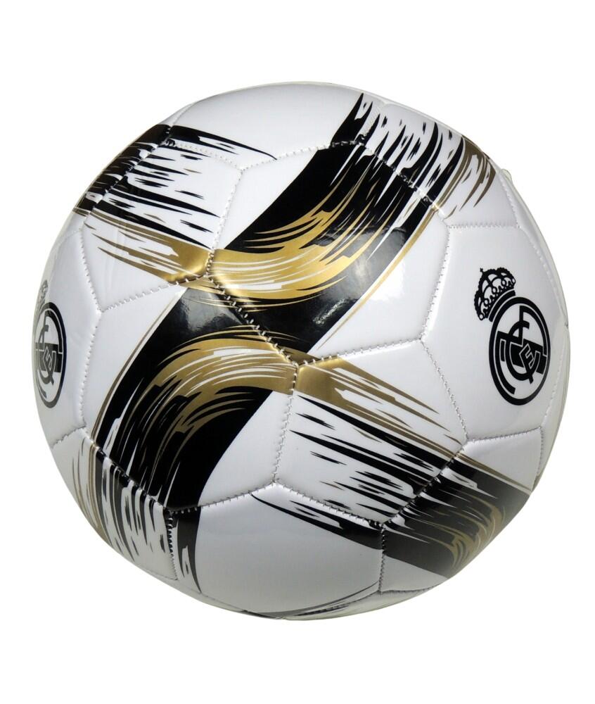 Bola de futebol oficial do Real Madrid com escudo preto 4/5