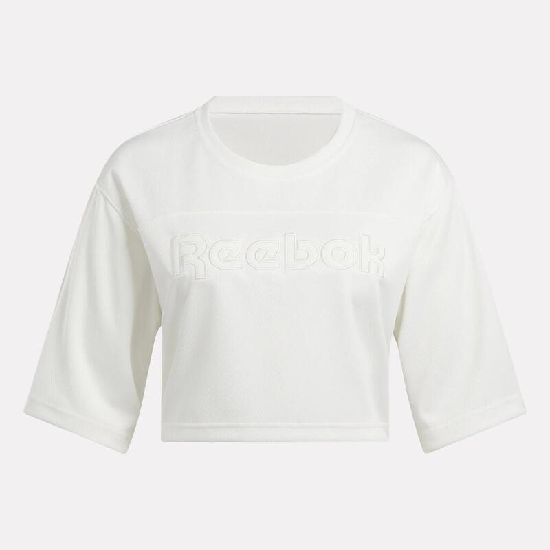 Camisetas Mujer Reebok Team Top Blanco