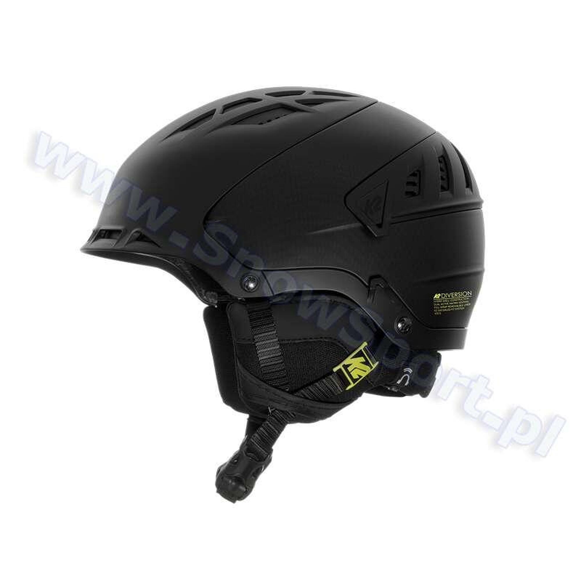Kask z systemem audio K2 Diversion Black 2017