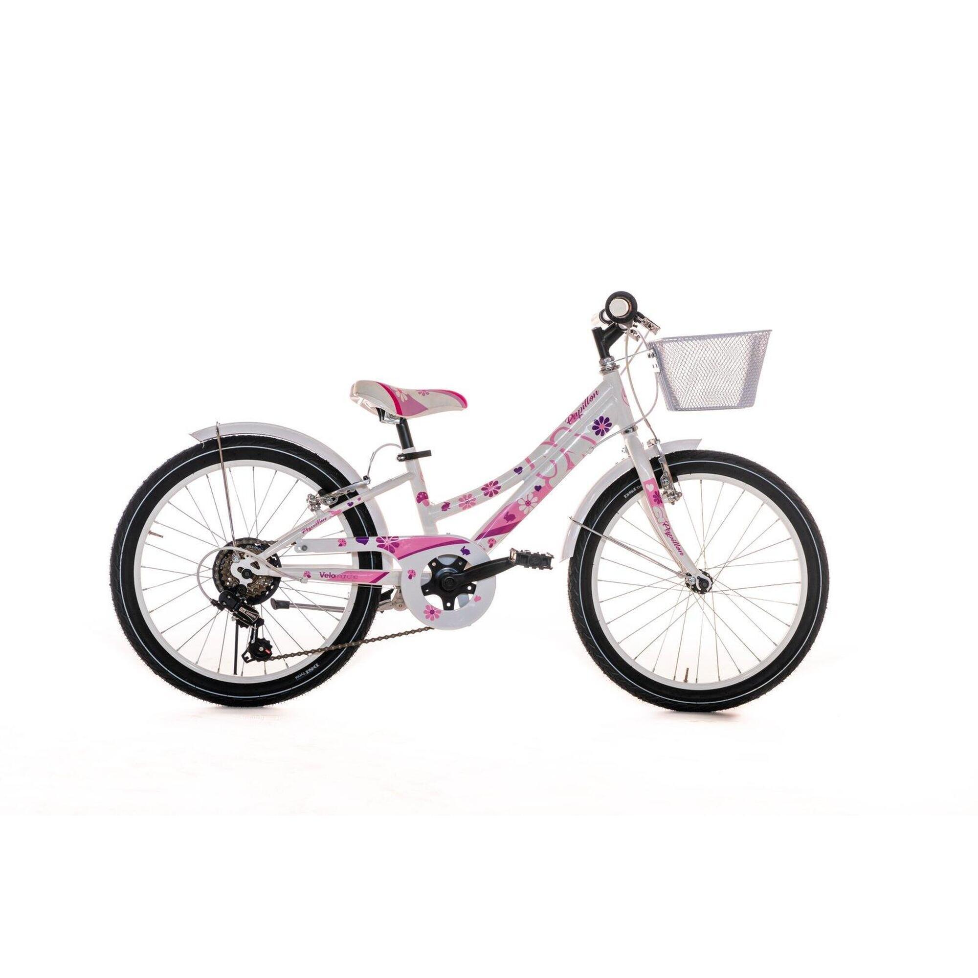 Bicicleta criança Airbici Papillon Lady 20" 6 Velocidades