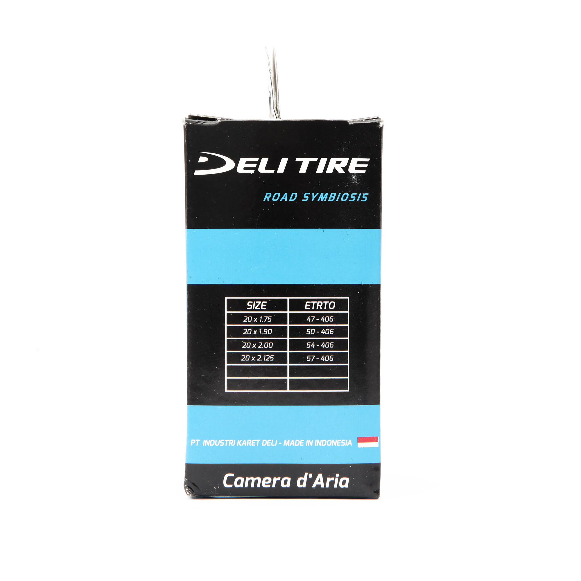 Cámara de aire antipinchazos DELI 700x32/40C AV con gel 2/3
