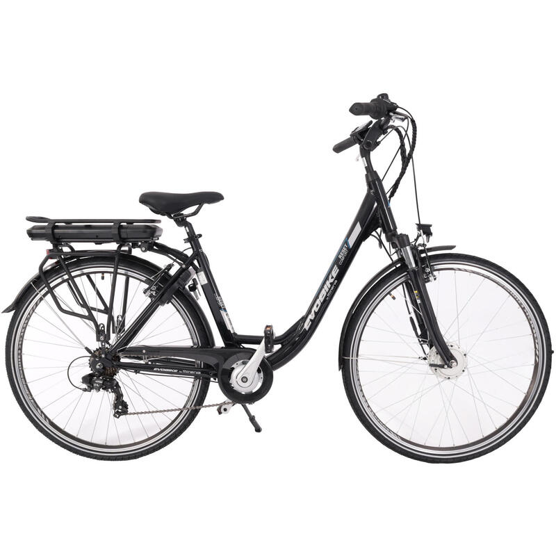 Minerva Vélo de ville électrique Evobike 28 Pouces 49 cm Femme 7SP V-Brake Noir