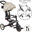 Tricycle EXPLORER 4-en-1 Évolutif & Pliable - Taupe