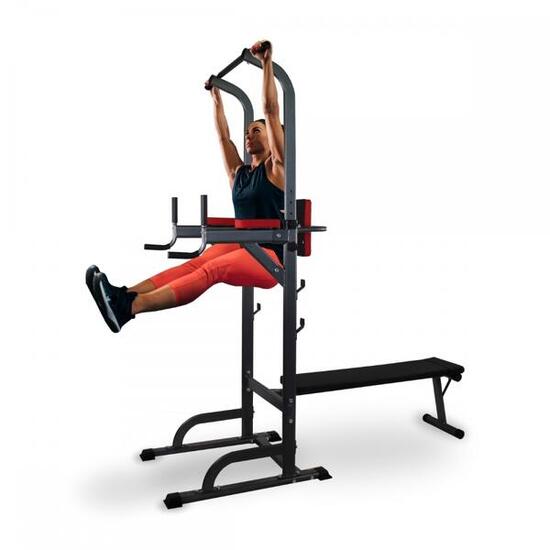 Chaise romaine Power tower station de traction avec banc de musculation