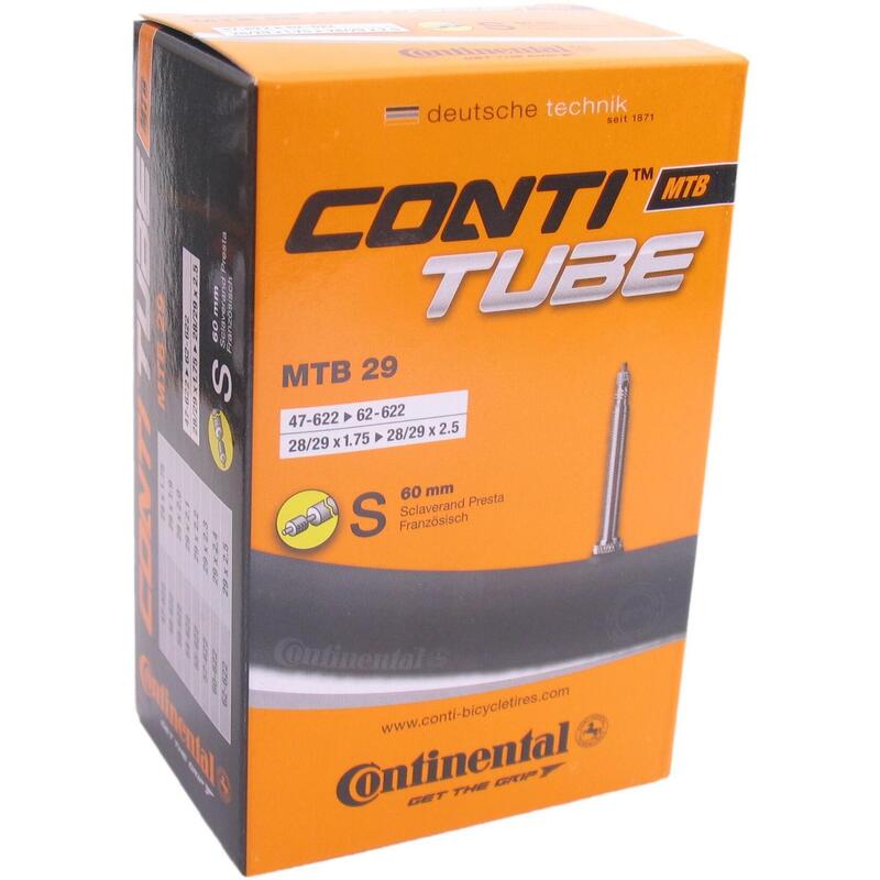 Camera Continental MTB 29, 29x1.75-2.5 (47-62/622), valve Presta 60mm