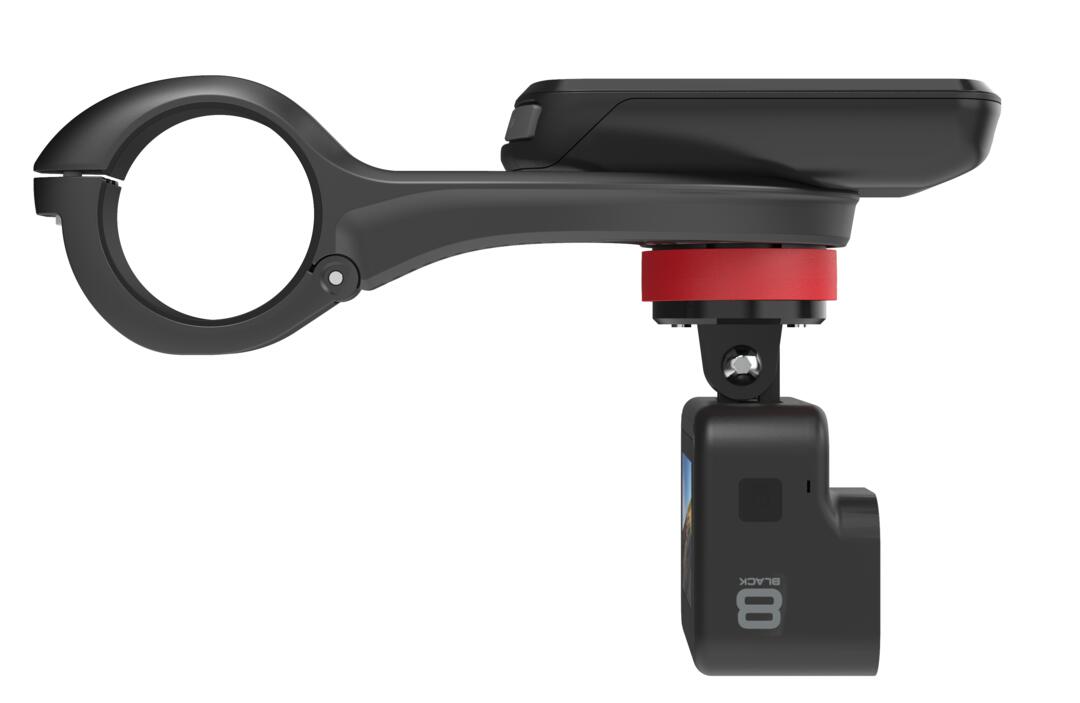 Support GoPro à ouverture rapide pour montures Garmin/Wahoo/Bryton 3/7