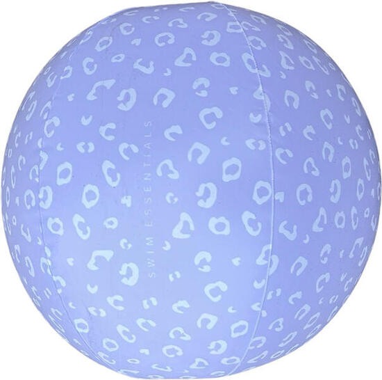Ballon de plage Swim Essentials 51 cm néon léopard violet