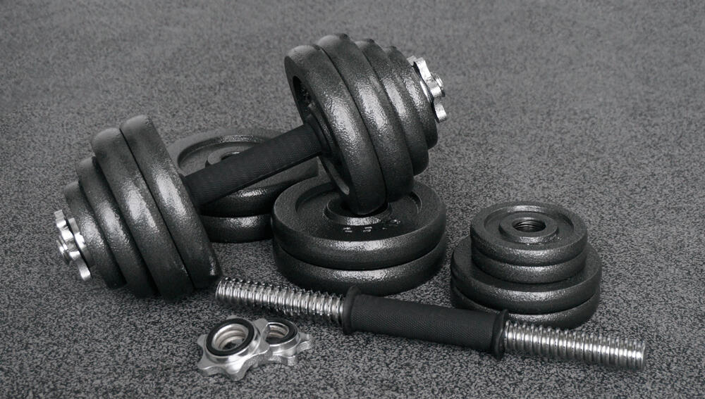 Verstelbare dumbbell set in koffer - 30 kg (2x 15 kg) 2/7