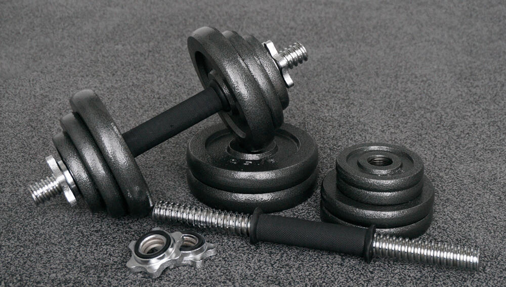 Verstelbare dumbbell set in koffer - 20 kg (2x 10 kg) 2/7