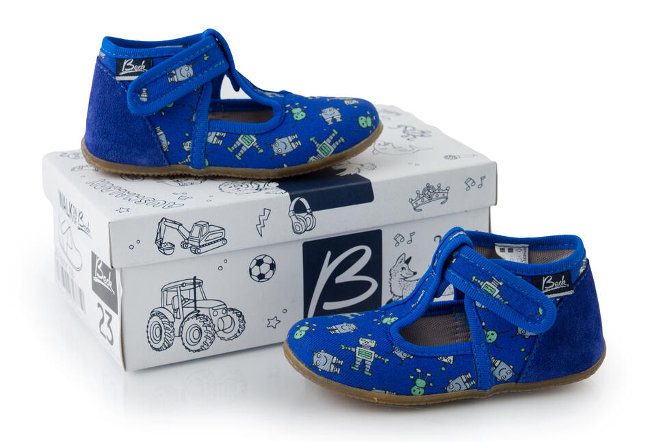 Buty do chodzenia dla dzieci Beck Boys Robot High Slippers