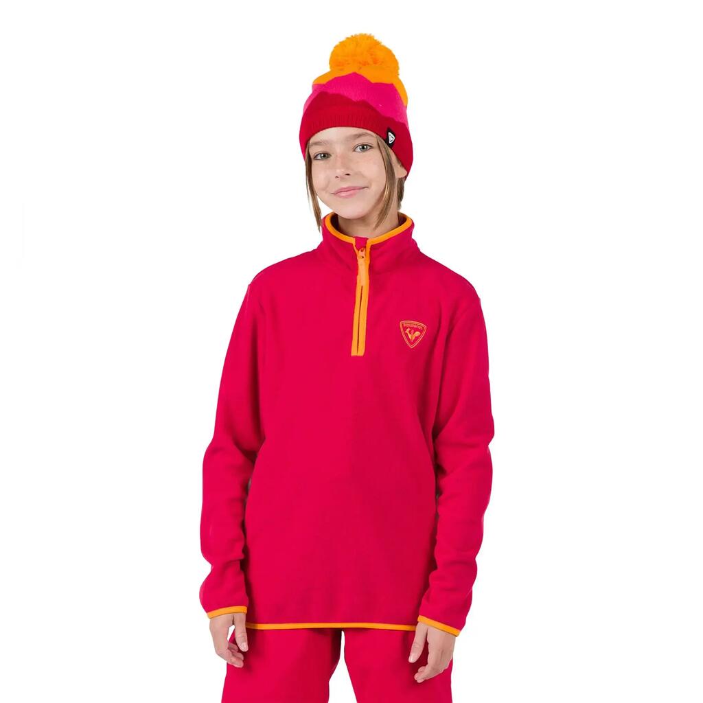 Children's 1/2 zip fleece Rossignol Strawpile
