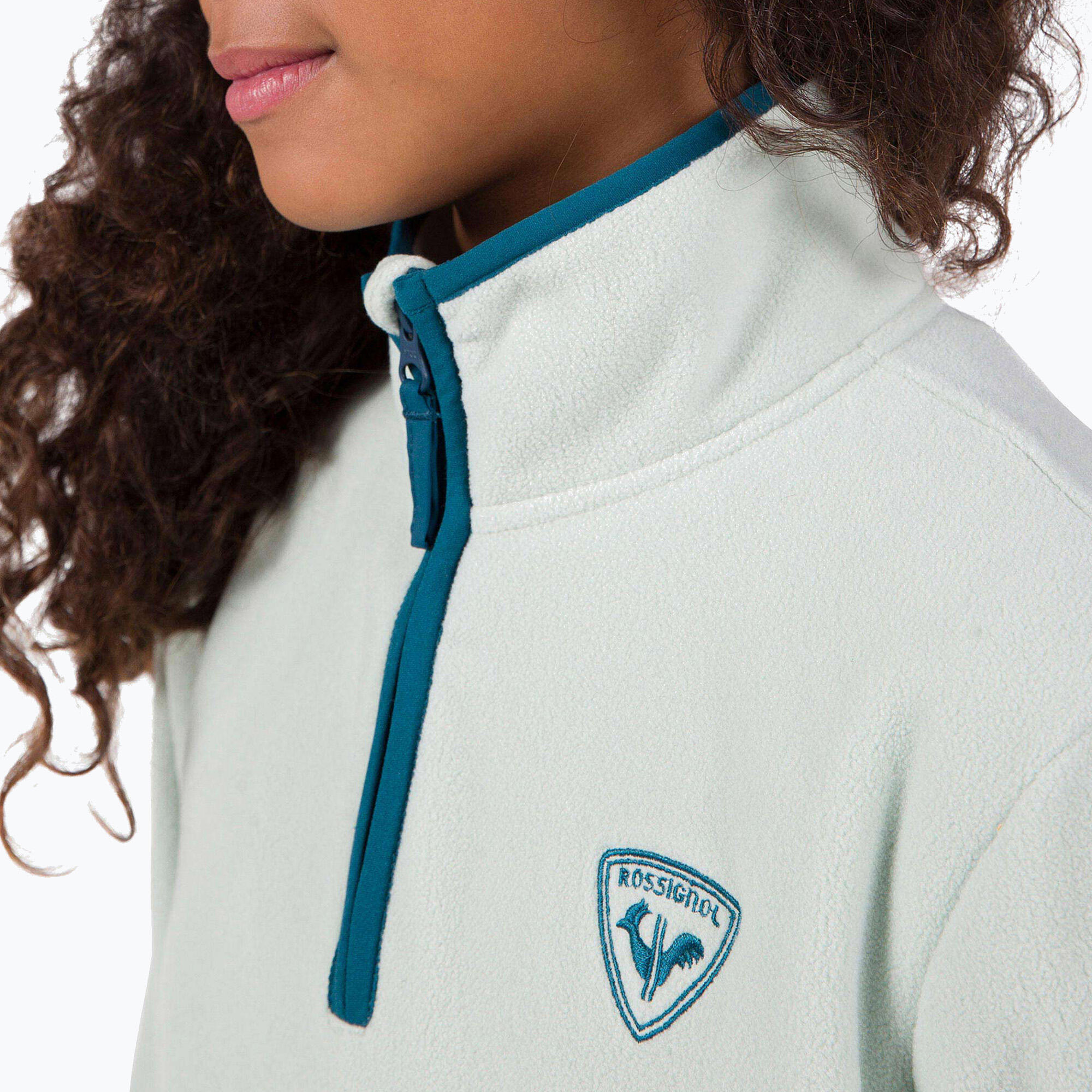 Sweat enfant Rossignol Jr Strawpile Fleece Fz 4/5