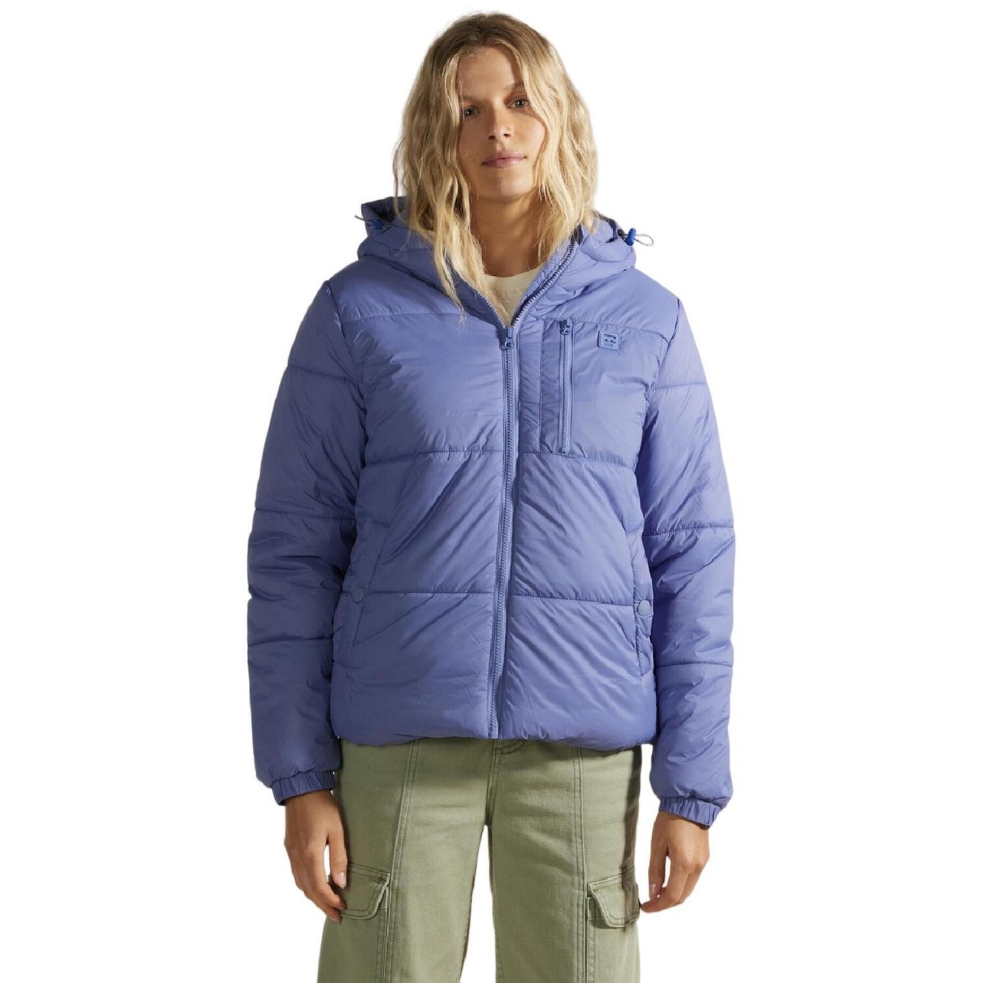 Billabong - Veste D'Hiver Pour Femmes Billabong Transport Fuffer 3 - Blouson - Bleu - 36 Xs - Decathlon