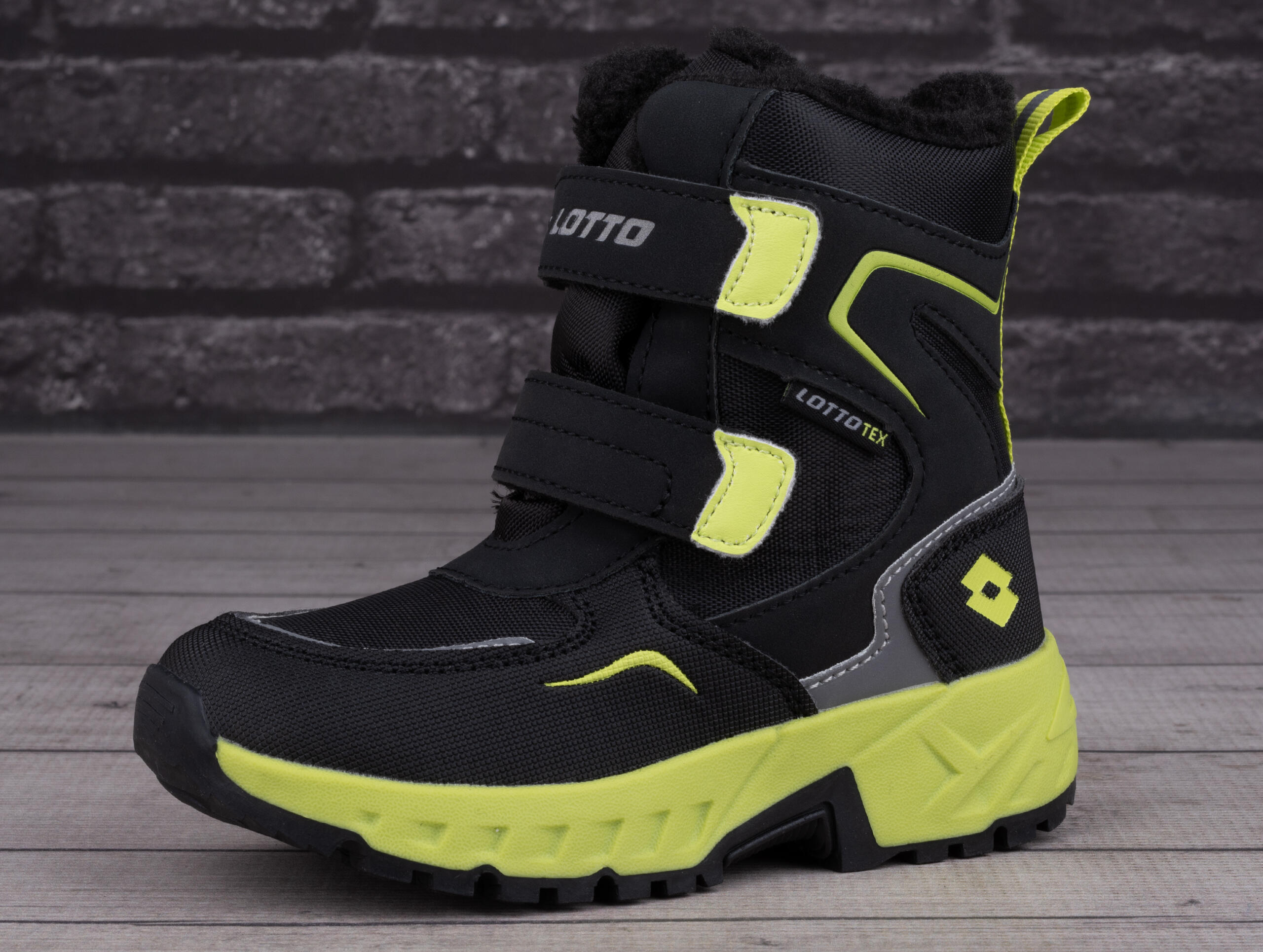 Buty trapery zimowe ocieplane LOTTO ALSTYNE TEX K 3/6