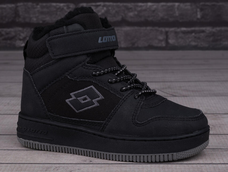 Buty zimowe dziecięce ocieplane Lotto PREHNA FUR K