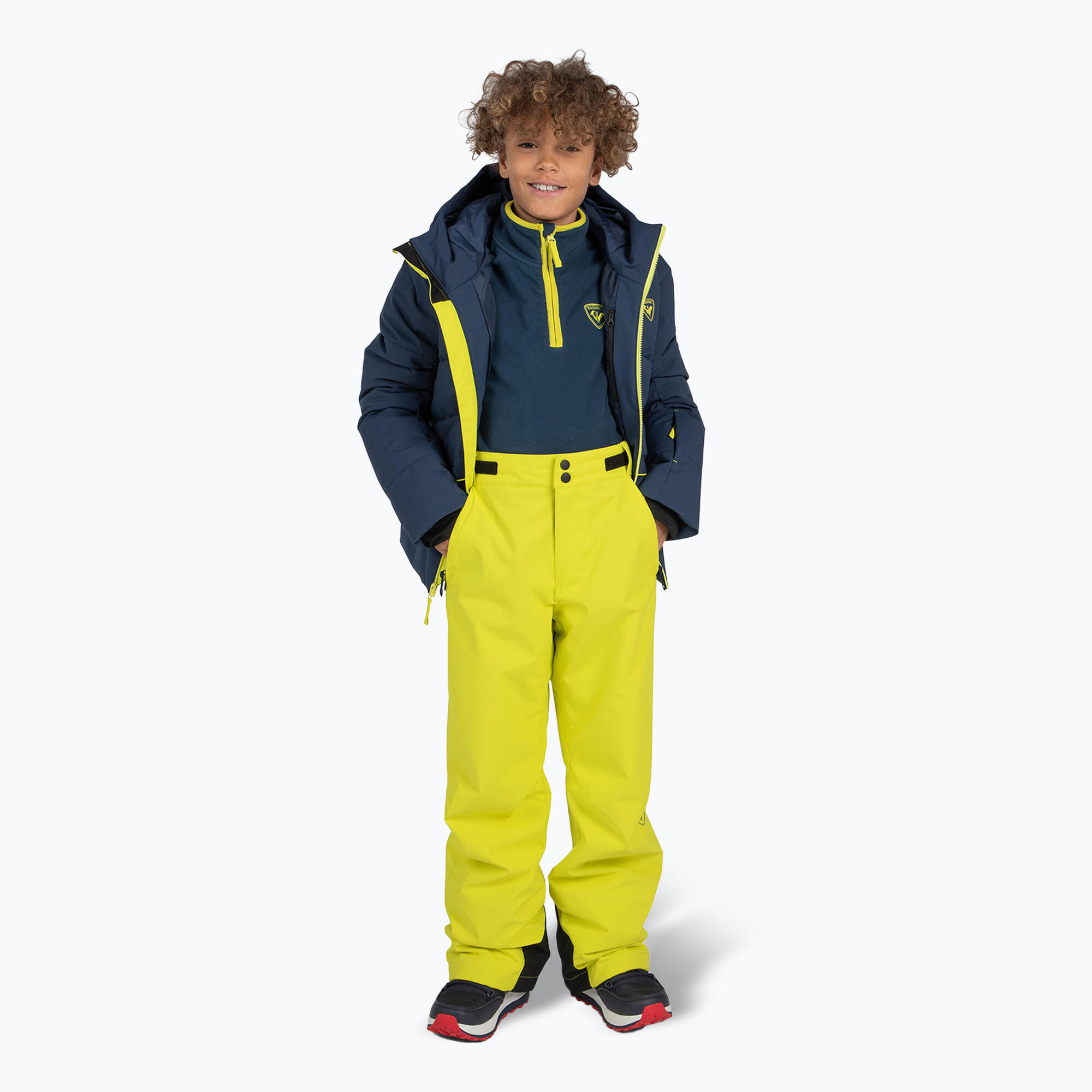 Sweat enfant Rossignol Jr Strawpile Fleece Fz 2/4