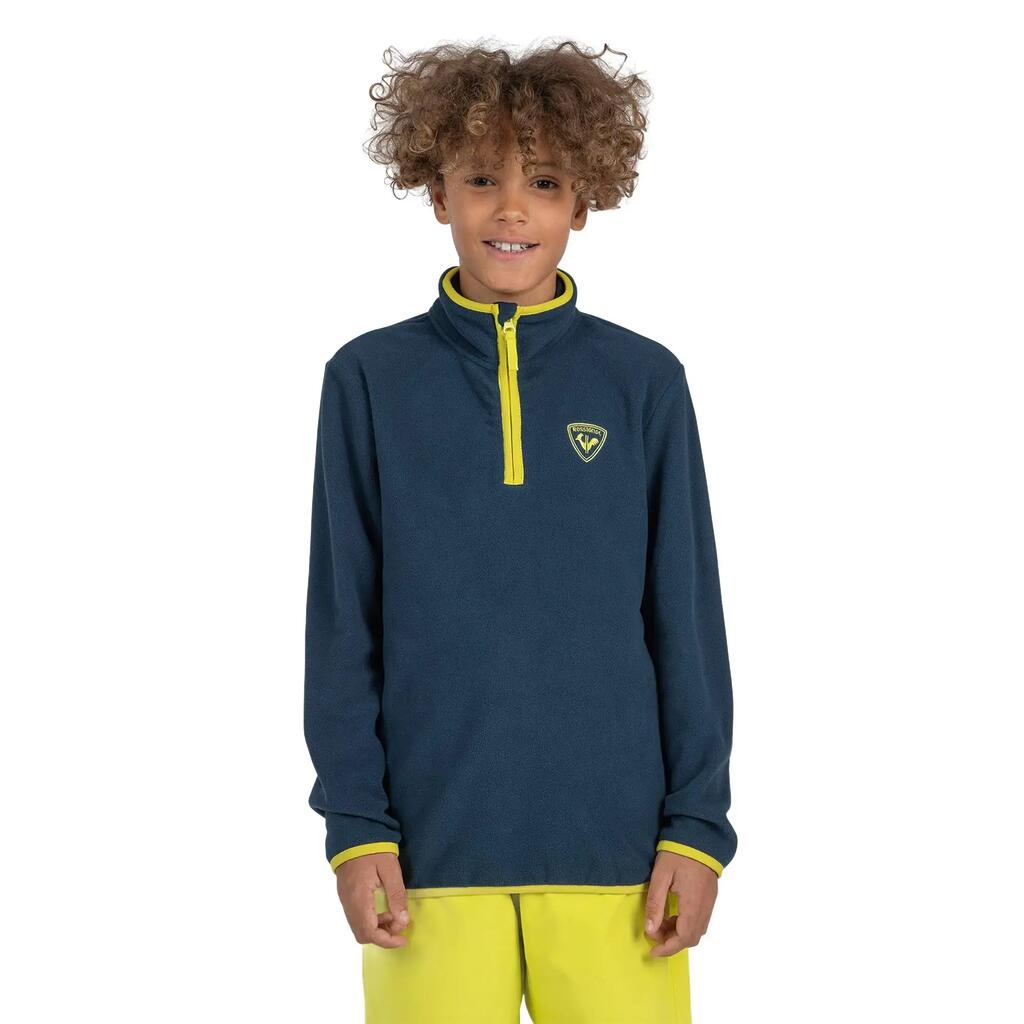 Children's 1/2 zip fleece Rossignol Strawpile