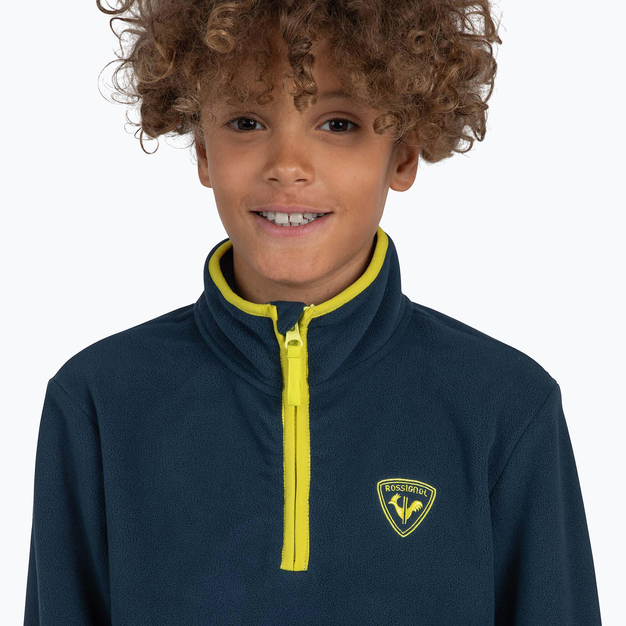 Sweat enfant Rossignol Jr Strawpile Fleece Fz 4/4
