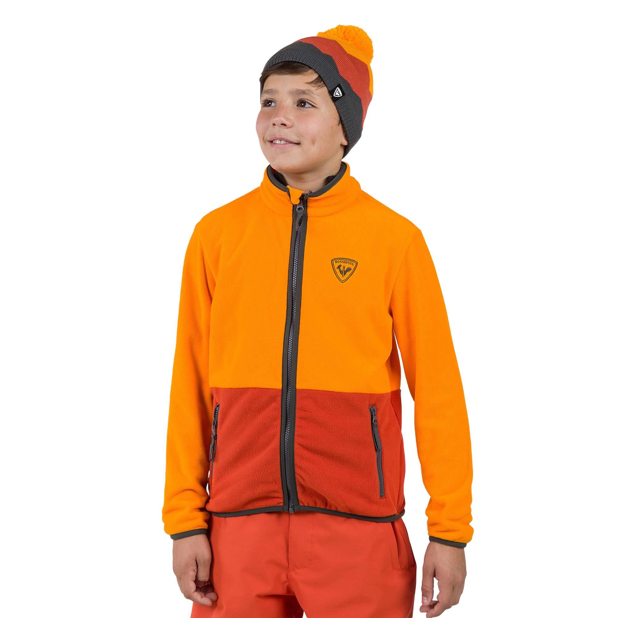 Sweat enfant Rossignol Jr Strawpile Fleece Fz 1/5