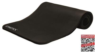 Gymstick NBR Active Workout Mat – Yogamatte – mit Online-Übungsvideos