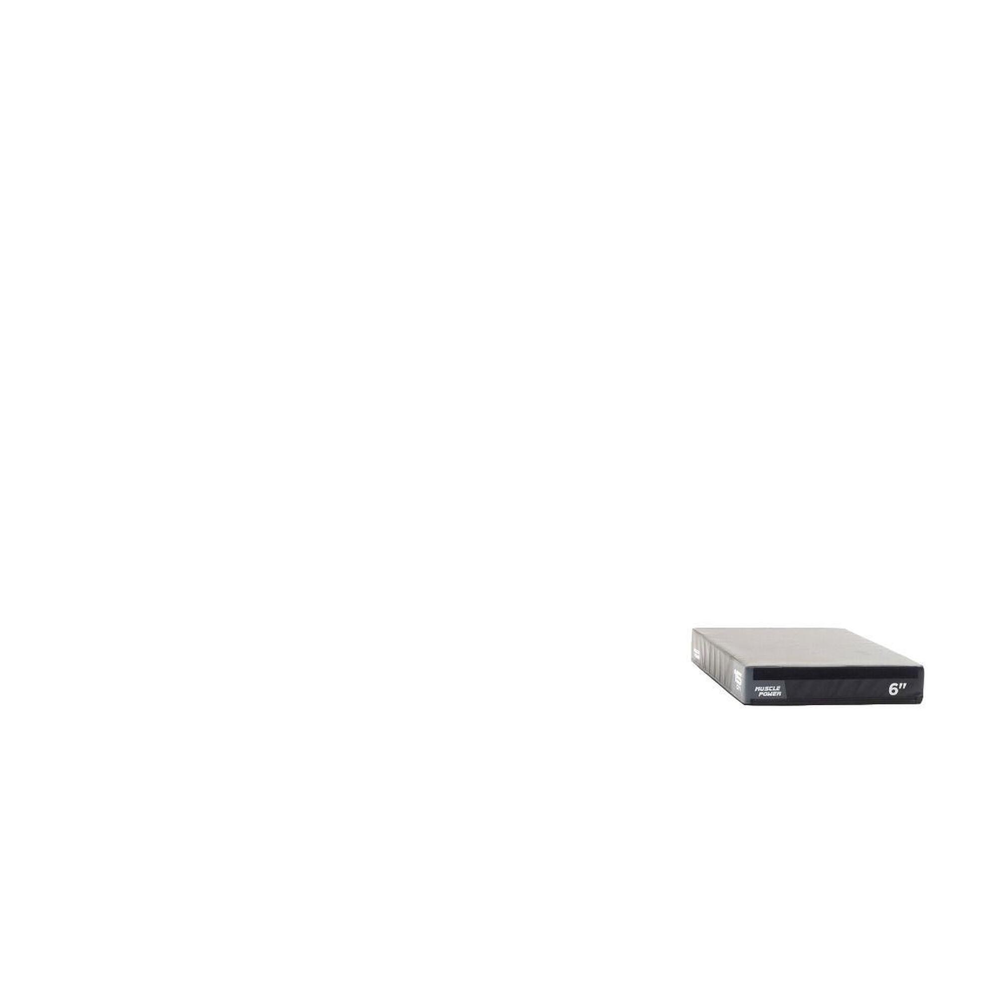 Muscle Power - Muscle Power Safe Plyo Box 6 - 15 Cm - Box Pliométrique - Noir - Taille Unique - Decathlon