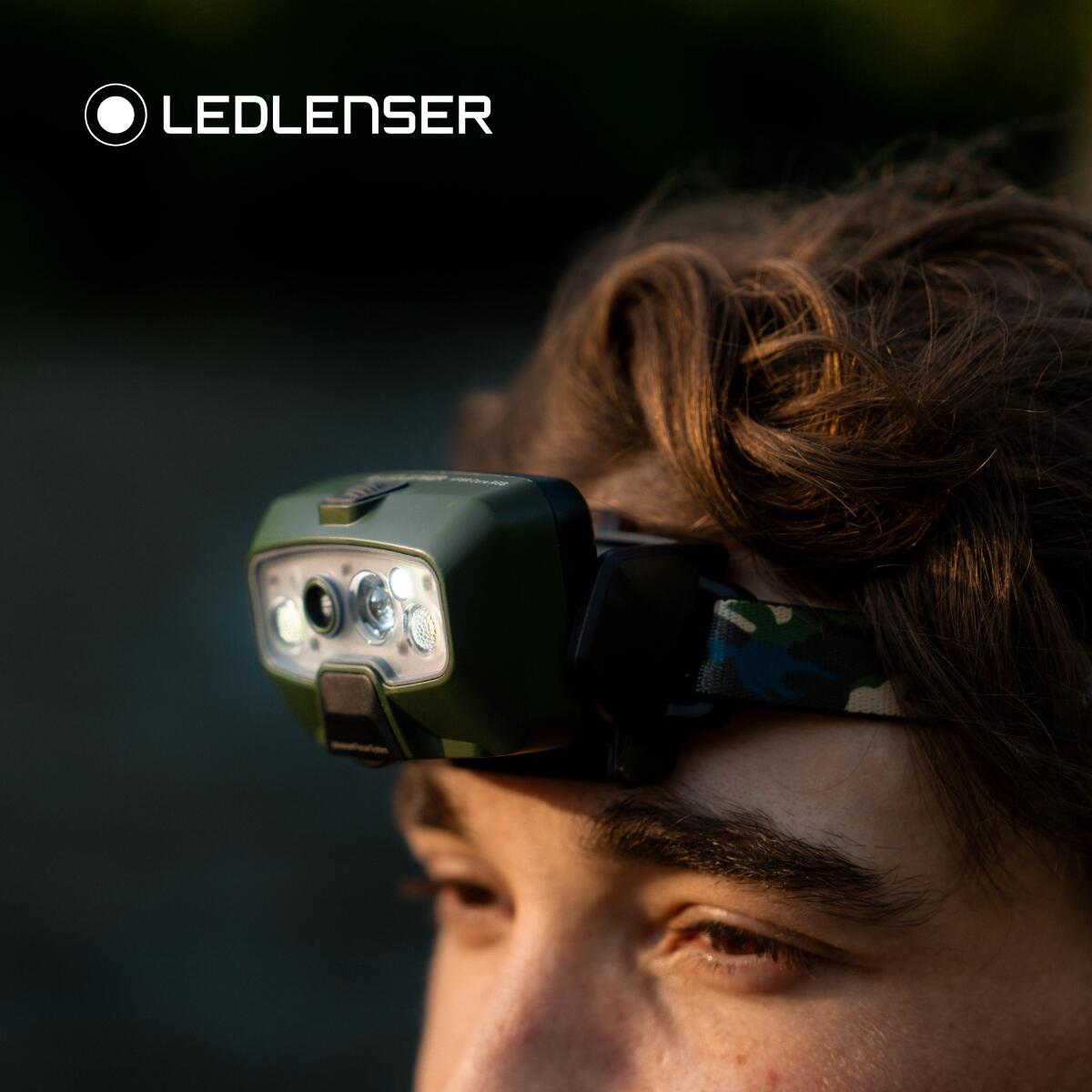HF8R Core RGB Fishing Head Torch Rechargeable 1600lm LED IP68, Up To 90h Battery 6/7