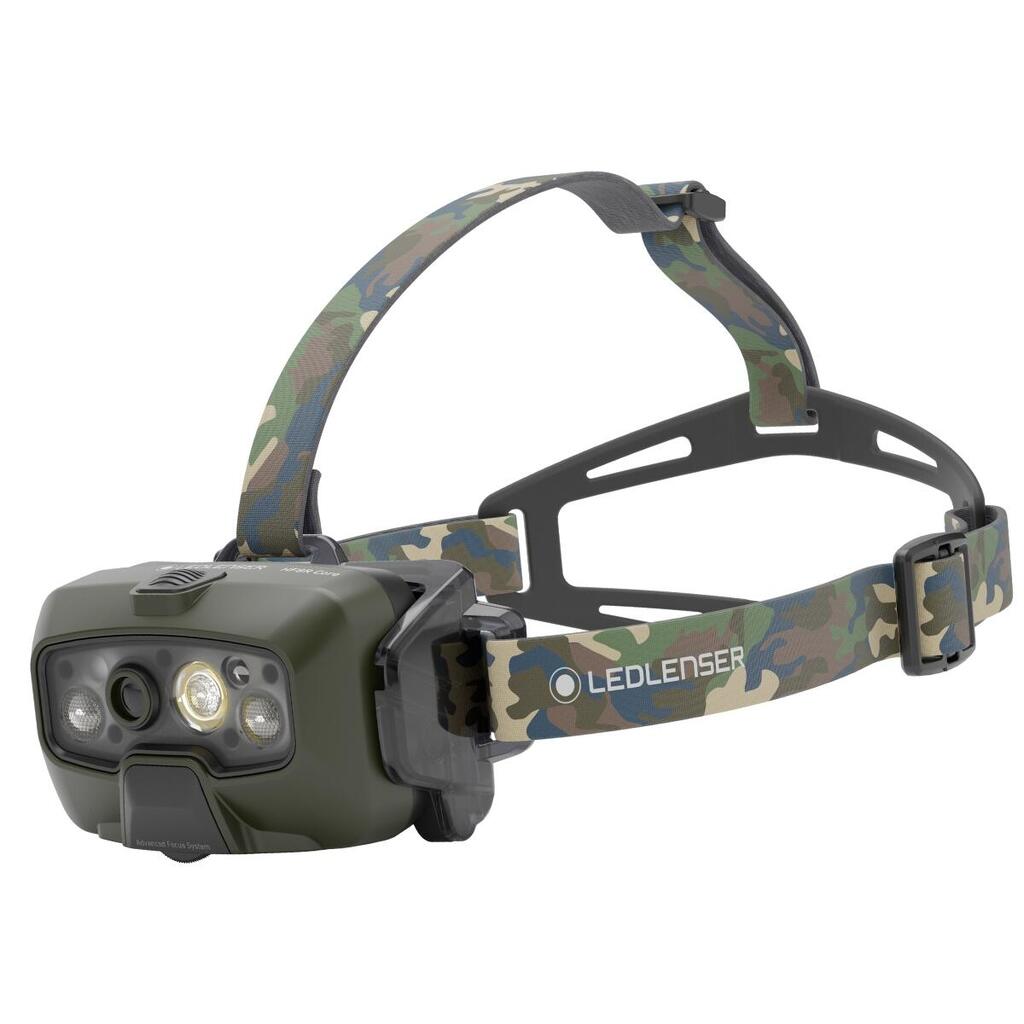 HF8R Core RGB Fishing Head Torch Rechargeable 1600lm LED IP68, Up To 90h Battery