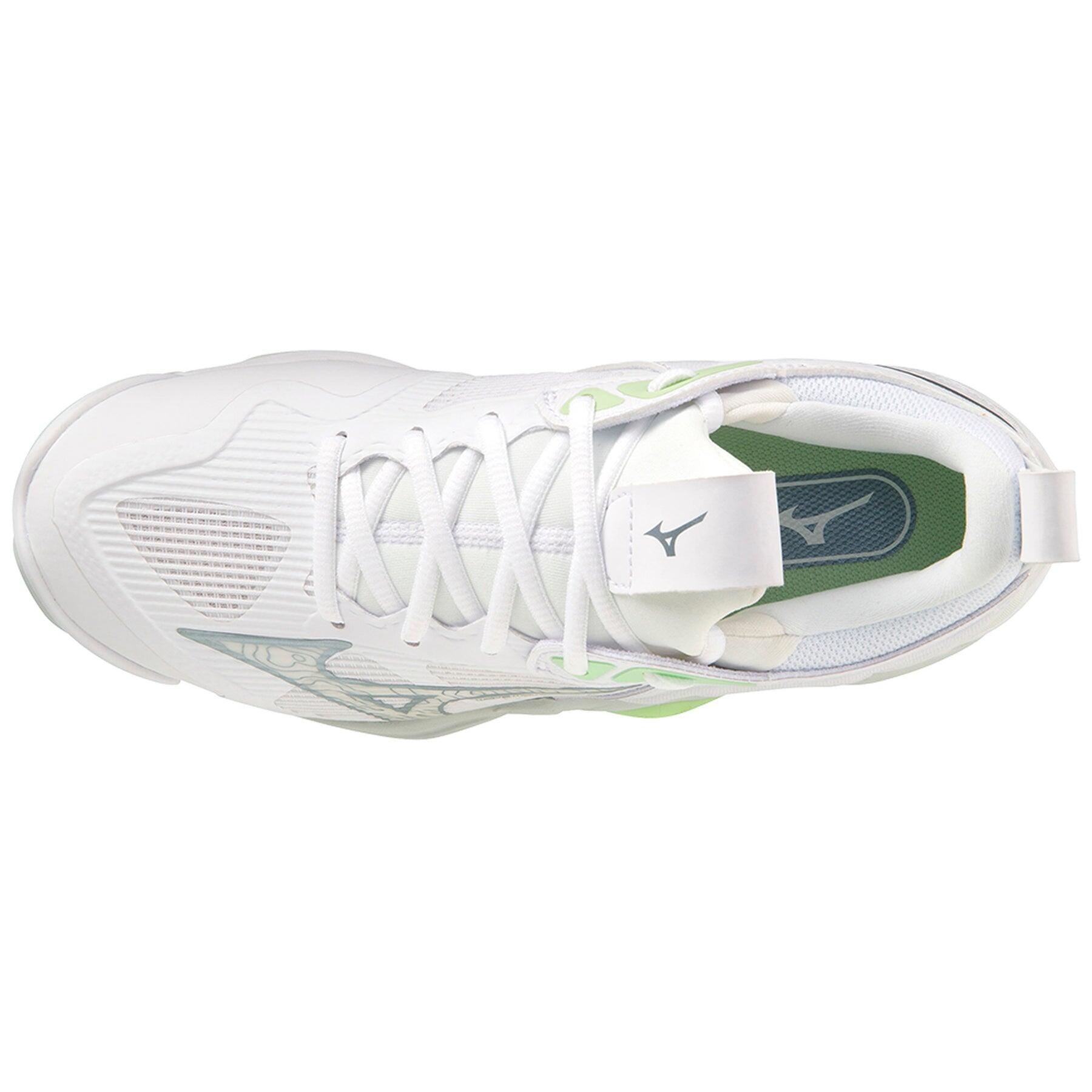 Mizuno Wave Momentum 3 'White Patina Green' (Women's) — foto 5