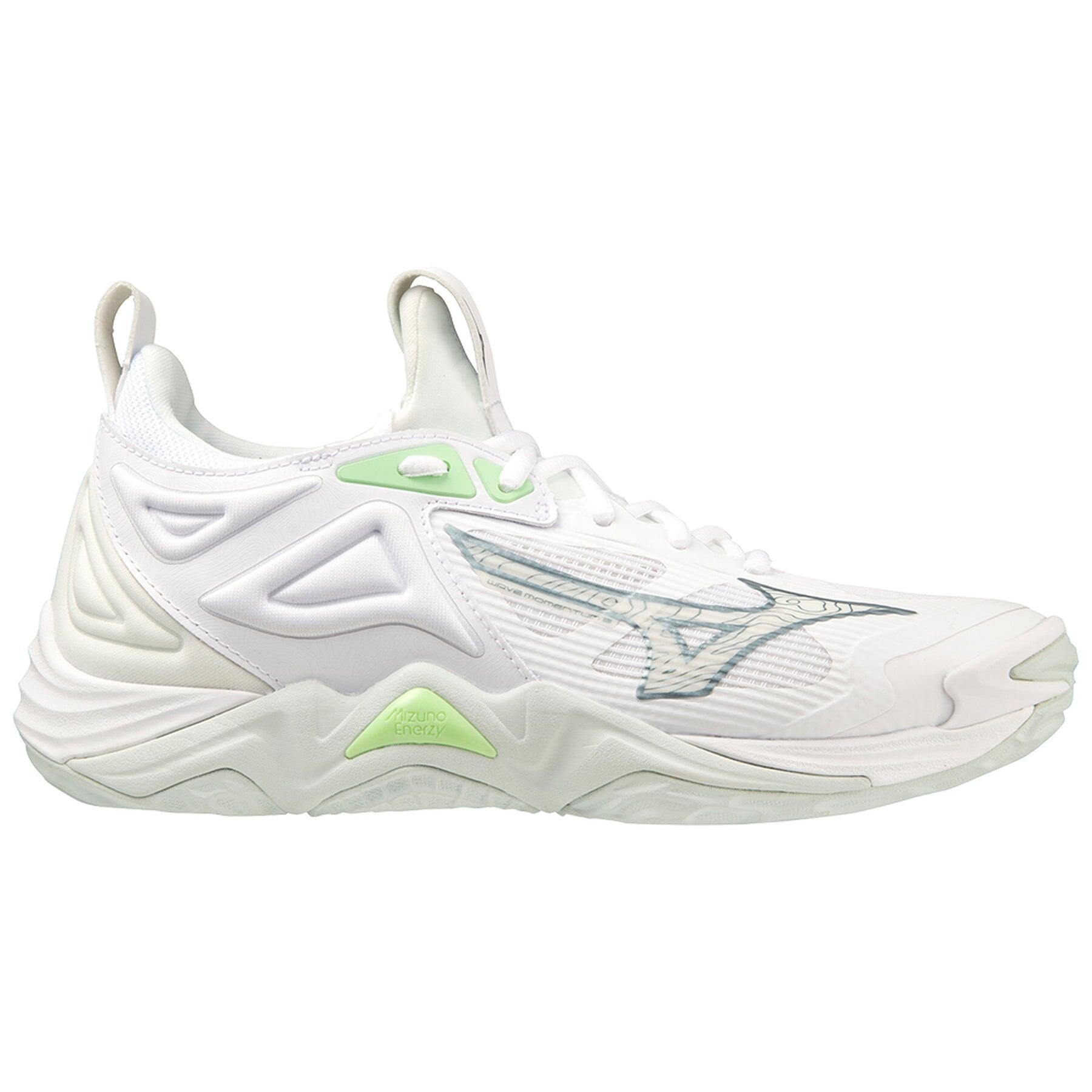 Mizuno Wave Momentum 3 'White Patina Green' (Women's) — foto 3