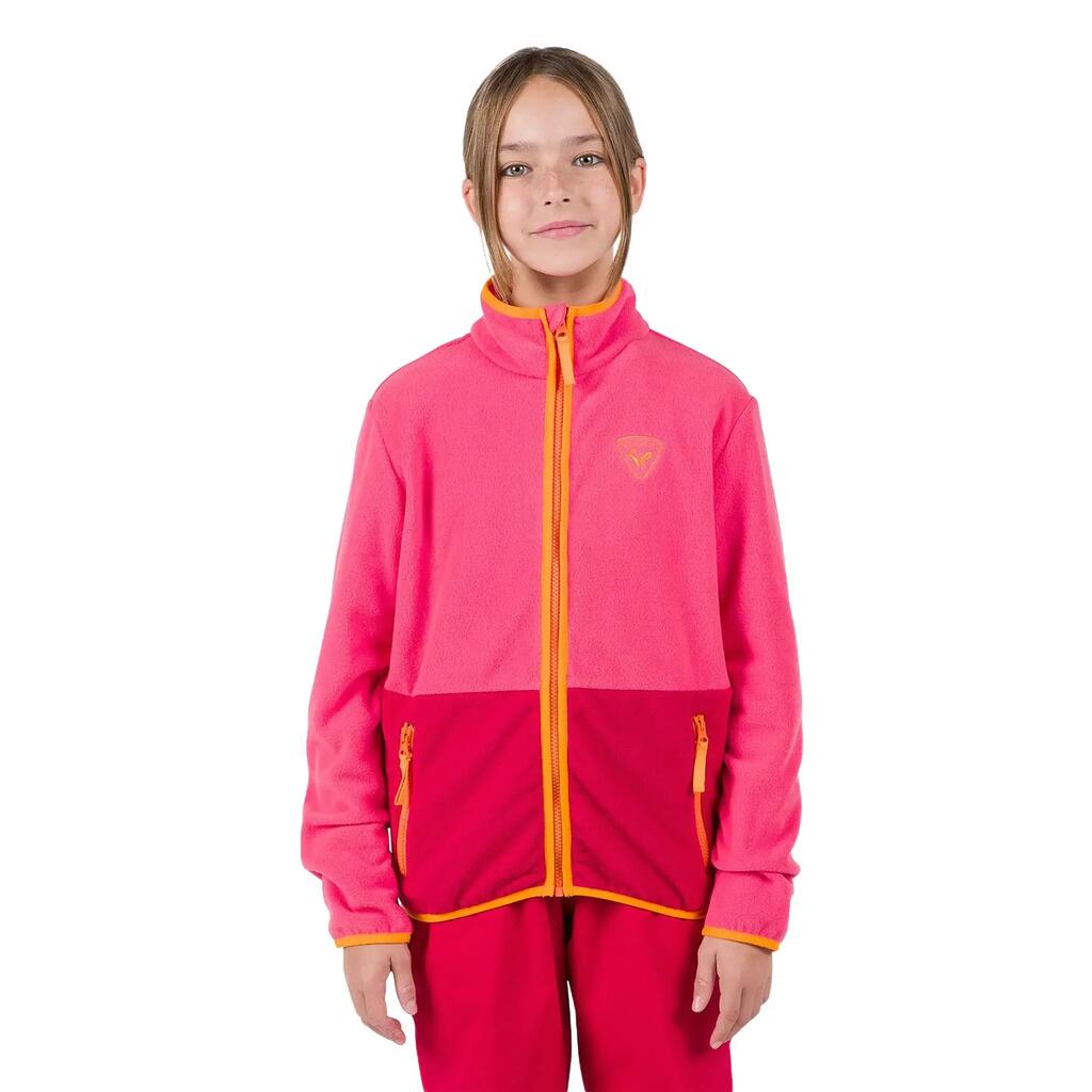 Children's full-zip fleece Rossignol Strawpile
