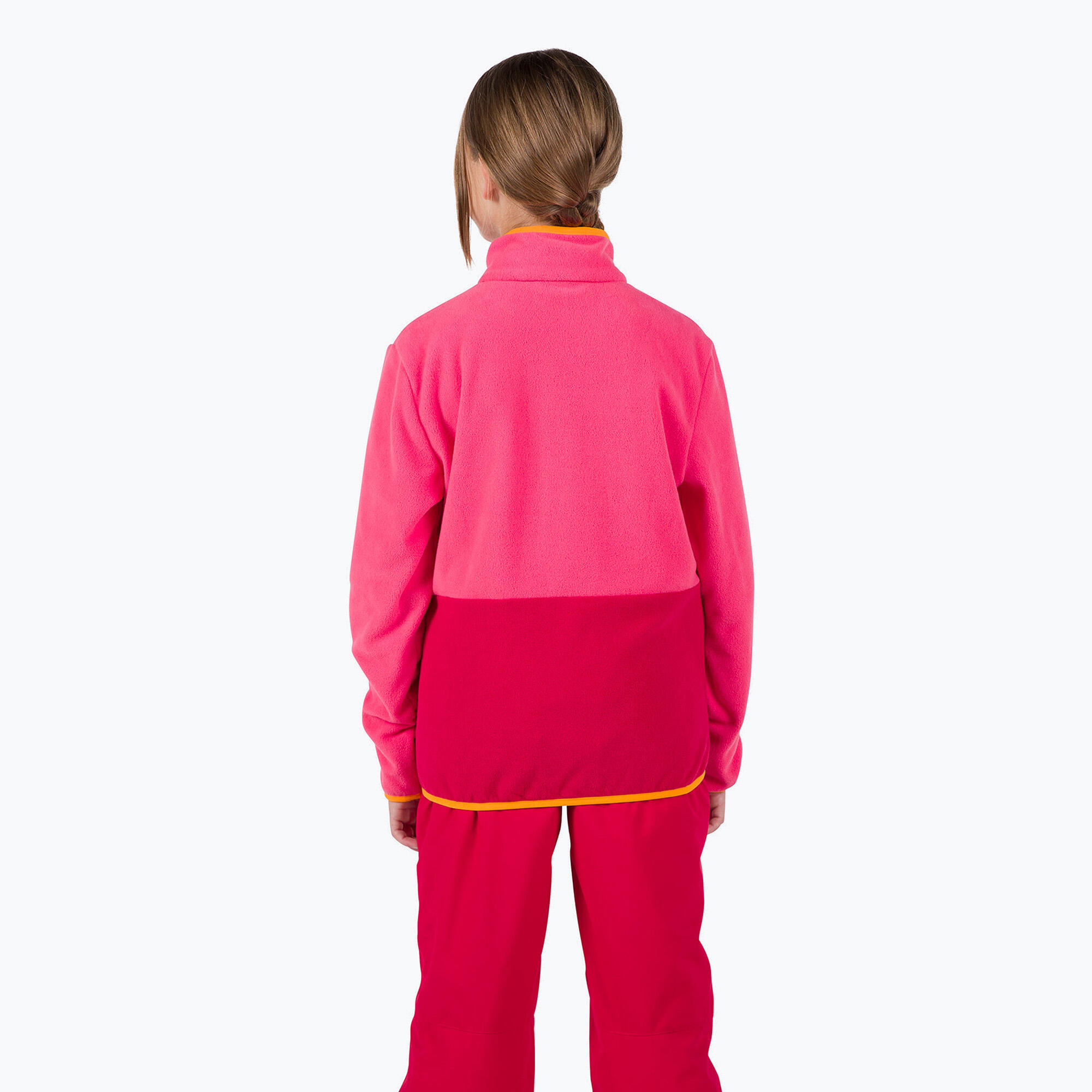 Felpa da bambino di Rossignol Jr Strawpile Fleece Fz 3/5
