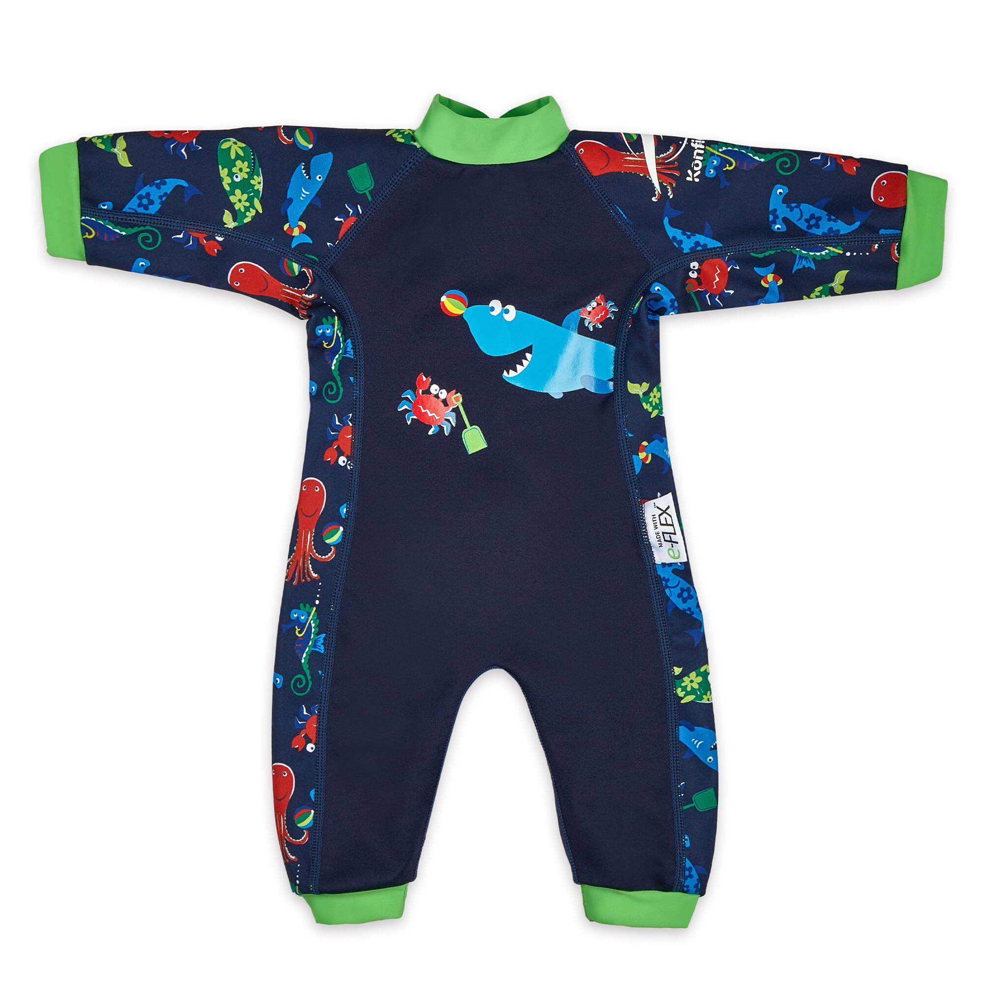 KONFIDENCE Konfidence Splashy™ Swimsuit Made With e-Flex™
