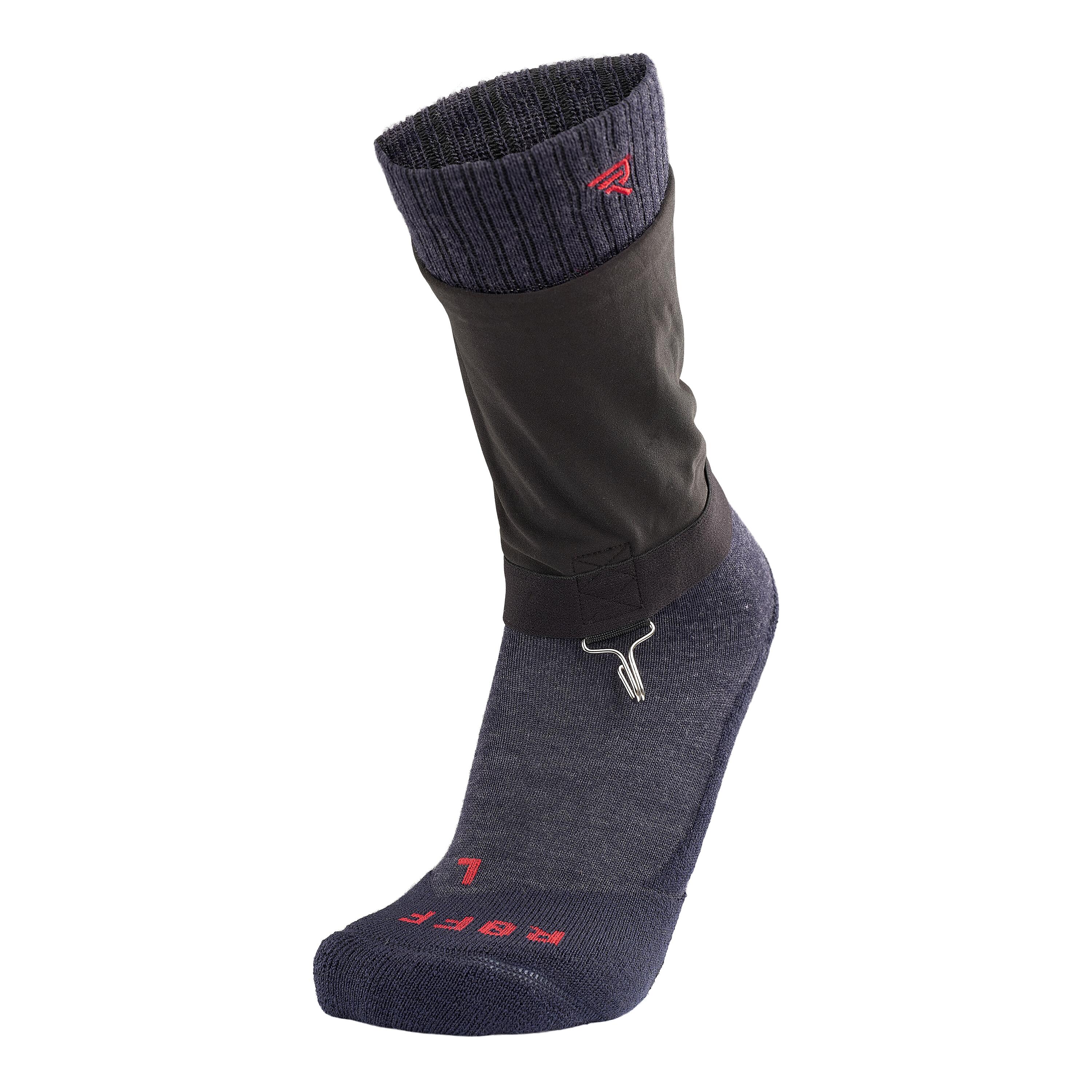 Chaussettes de randonnée - Laine mérinos - Sans coutures - Régulatrice 6/8