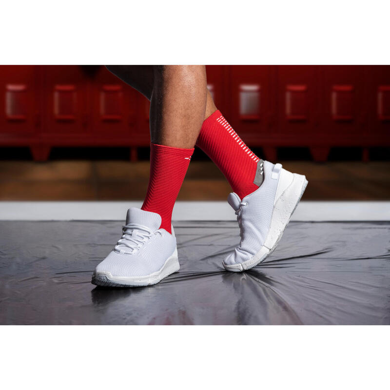 Chaussettes Grip ROUGE - Sans coutures - Compression - Ergonomique