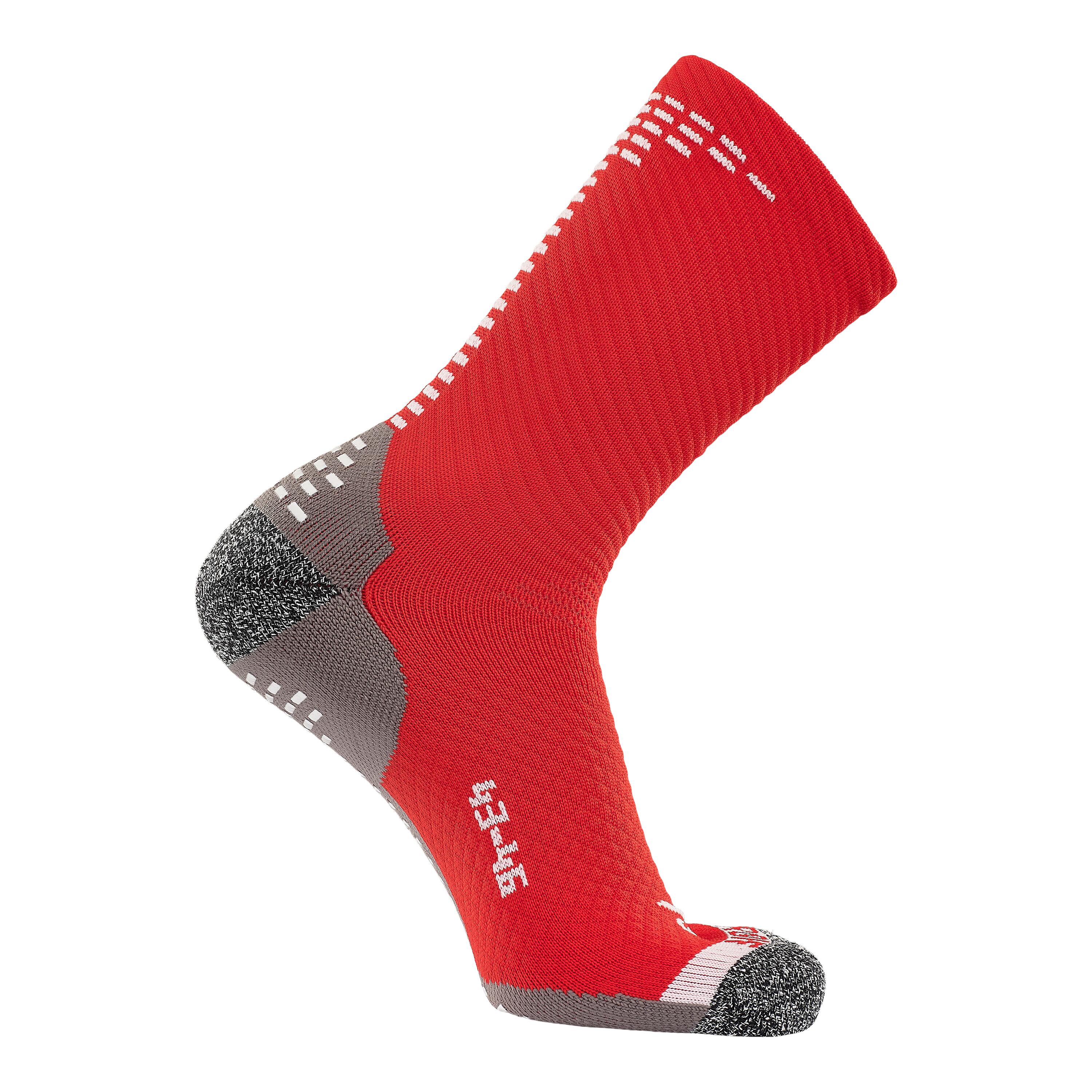 Gripsokken ROOD - Naadloos - Compressie - Ergonomisch 3/8