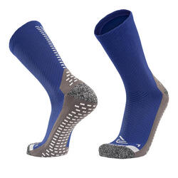 Chaussettes Grip BLEU - Sans coutures - Compression - Ergonomique