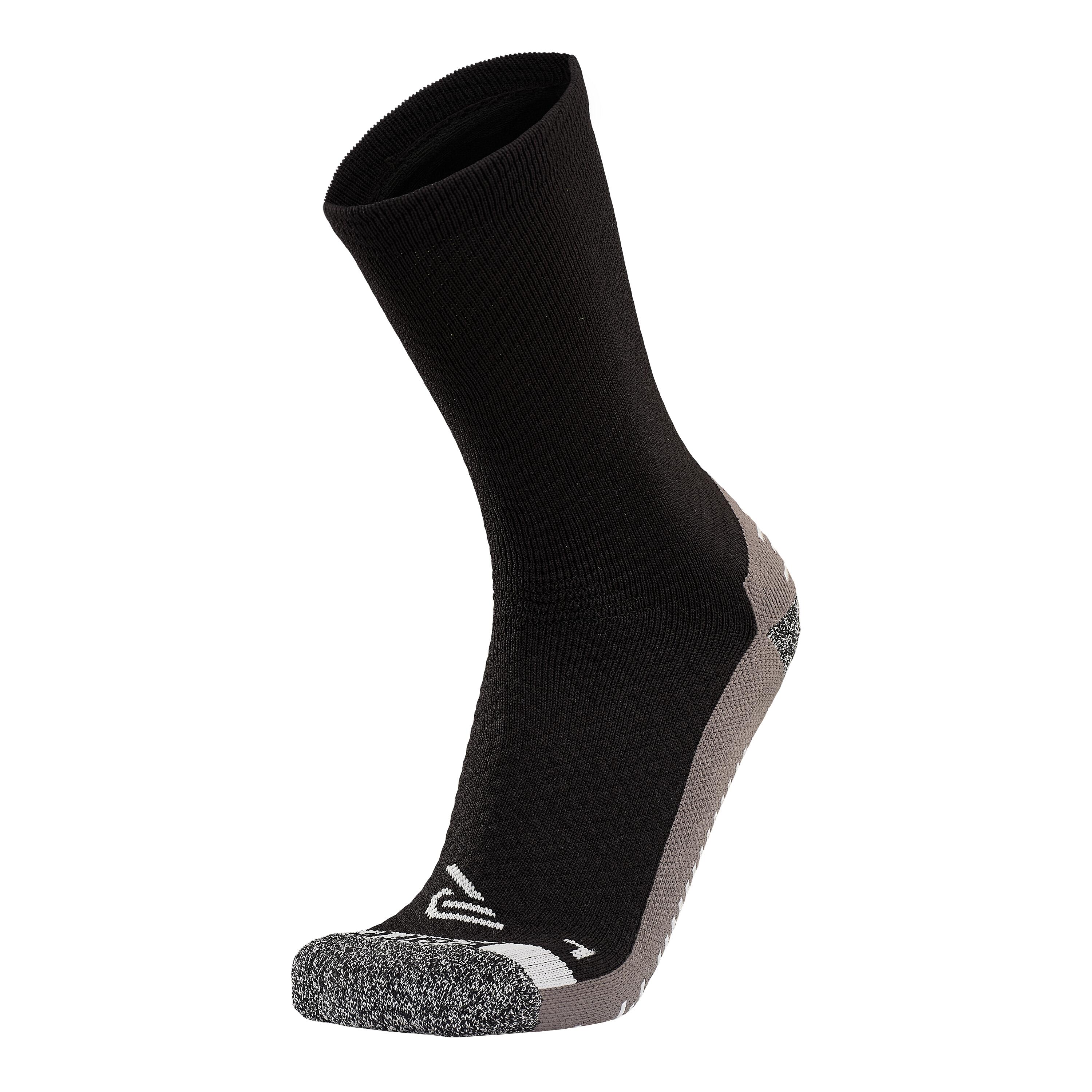Gripsokken ZWART - Naadloos - Compressie - Ergonomisch 4/8