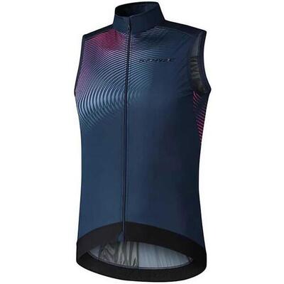 Chaleco Ciclismo Invierno Shimano S-Phyre Negro - Rojo