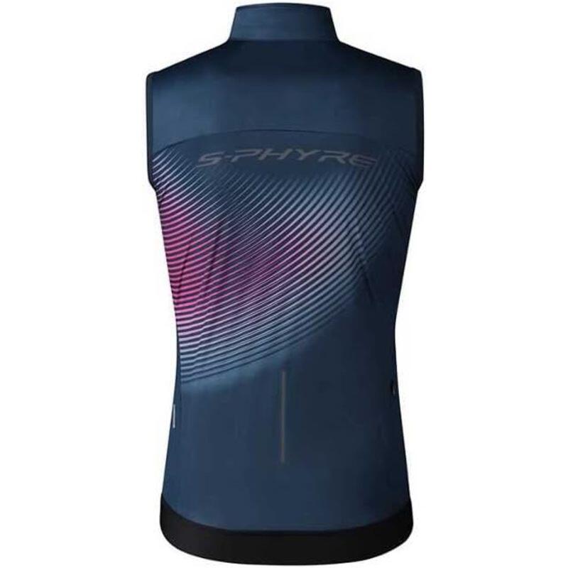 Chaleco Ciclismo Invierno Shimano S-Phyre Negro - Rojo 2/3