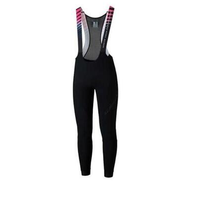 Culote Ciclismo Shimano Termal S-Phyre Negro-Rojo