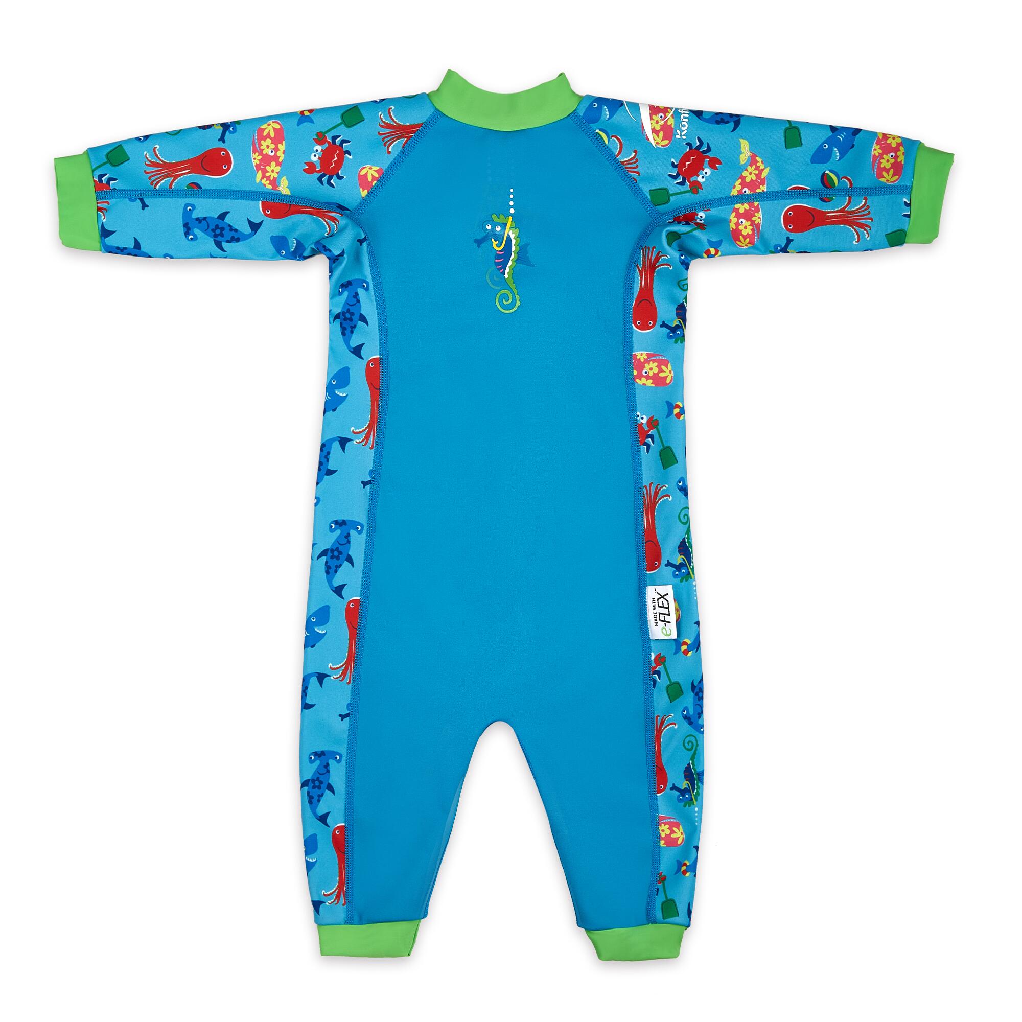 KONFIDENCE Konfidence Splashy™ Swimsuit Made With e-Flex™