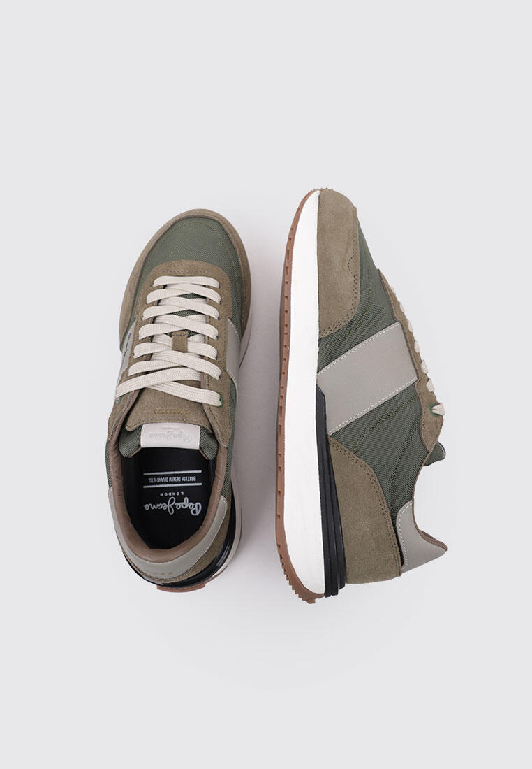 Scarpe da uomo Pepe jeans buster supra Verde 5/5