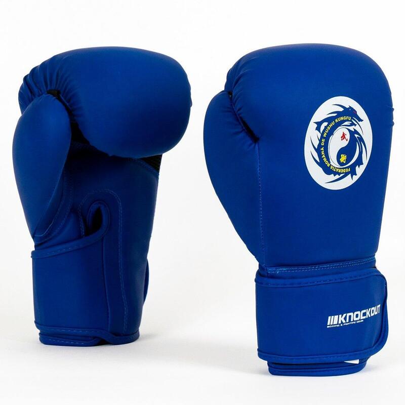 Manusi Knockout Wushu Albastru / 14 OZ