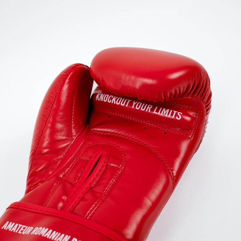 Manusi Box Knockout Competition 12OZ / Rosu