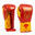 Manusi Box Knockout Competition - Editie Colosseum 8OZ / Rosu/Auriu