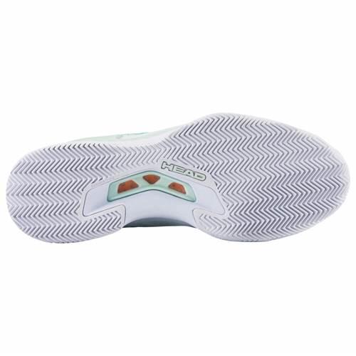 Chaussures Femme Head Sprint Pro 3.5 Clay 274173 Blanc Et Bleu 4/4