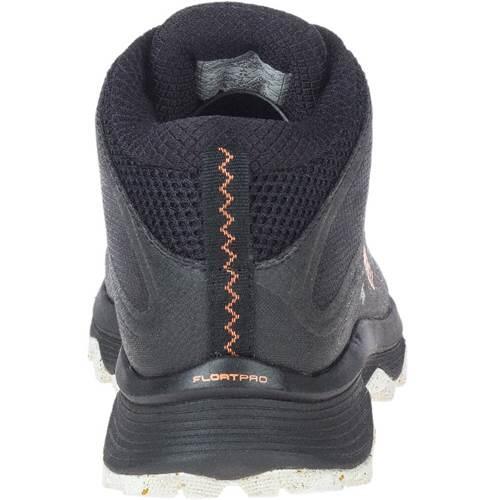 Calzado de trekking Hombre Merrell Moab Speed Mid Gore-Tex Negro