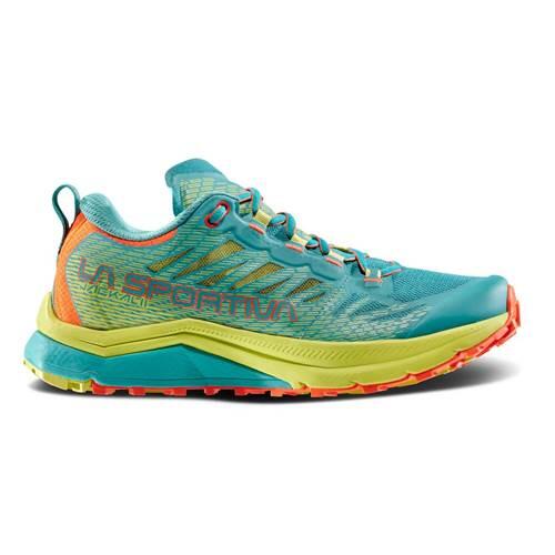 LA SPORTIVA Jackal II W - Lagoon/Green Banana 3/5