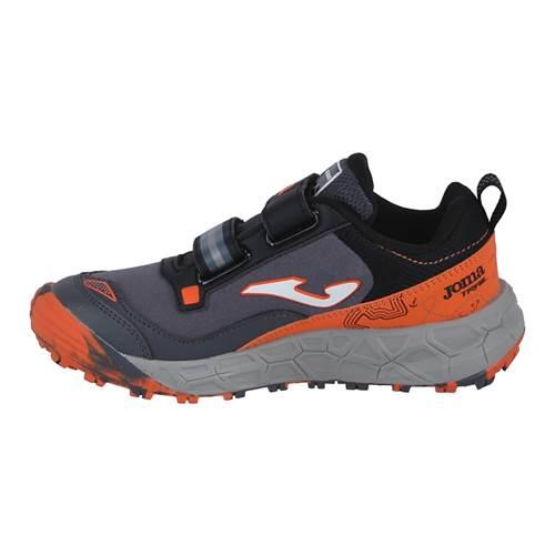SAPATOS TRAIL CRIANÇA JOMA ADVENTURE JR 2422. Preto-vermelho 5/5